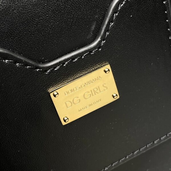 Dolce & Gabbana DG Girls CrossBody Bag With Polka Dots Brown For Women 8.3in/21cm DG
