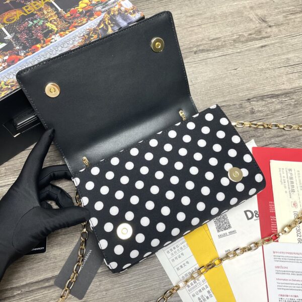 Dolce & Gabbana DG Girls CrossBody Bag With Polka Dots Muticolour For Women 8.3in/21cm DG