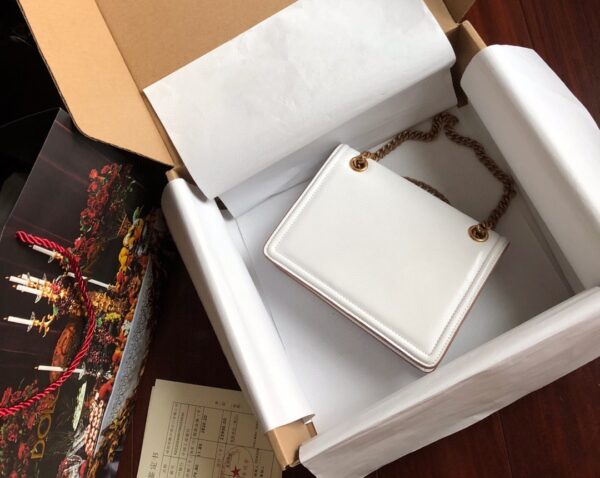 Dolce & Gabbana Medium Devotion Bag White For Women 8.1in/20.5cm DG