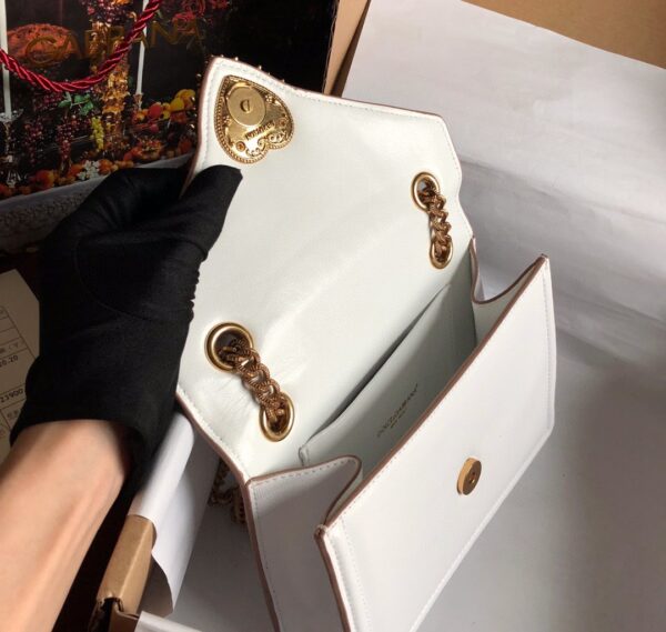 Dolce & Gabbana Medium Devotion Bag White For Women 8.1in/20.5cm DG