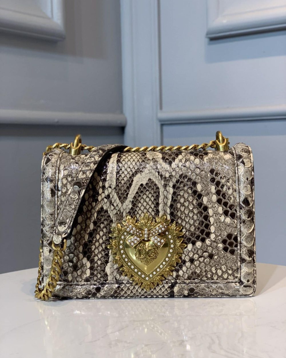 Dolce & Gabbana Medium Devotion Crossbody Bag Muticolour For Women 8.3in/21cm DG