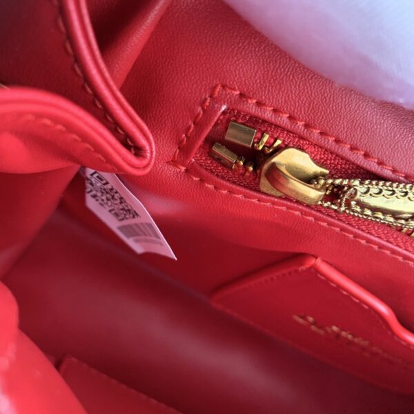 Dolce & Gabbana Medium Devotion Shoulder Bag In Quilted Nappa Red For Women 10.2in/26cm DG