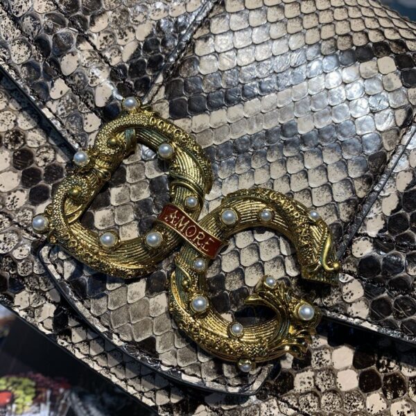 Dolce & Gabbana Medium DG Bag In Printed Solid Pattern Muticolour For Women 9in/23cm DG