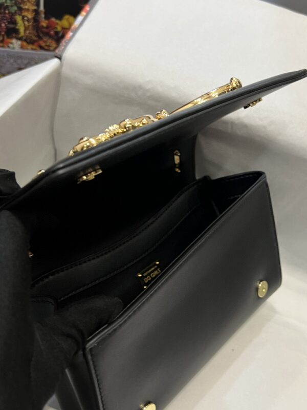 Dolce & Gabbana Nappa DG Girls Shoulder Bag Black For Women 8.3in/21cm DG  BB6498AZ80180999