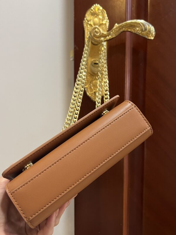 Dolce & Gabbana Polished 3.5 Phone Bag Brown For Women 7.3in/19cm DG