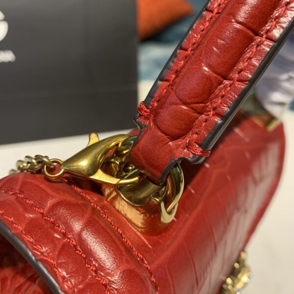 Dolce & Gabbana Small Devotion Bag Red For Women 7.5in/19cm DG