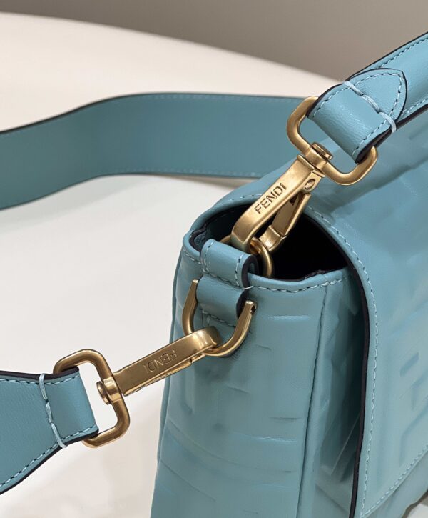1:1 Replica Fendi Baguette Teal For Women, Women's Handbags, Shoulder And Crossbody Bags 10.6in/27cm FF 8BR600
