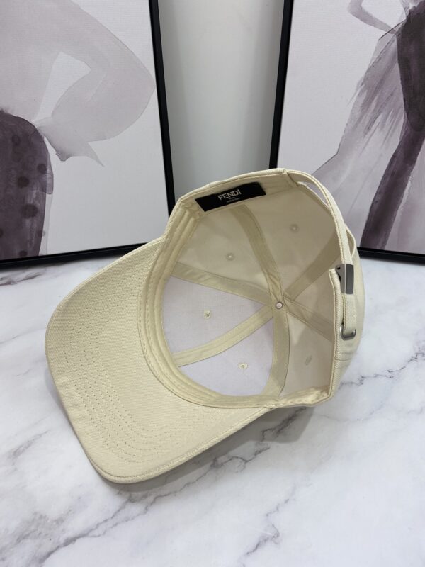 Fendi Baseball Cap Beige Fendi Cap