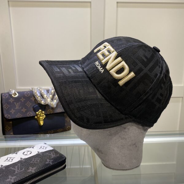 Fendi Baseball Cap Black Fendi Cap