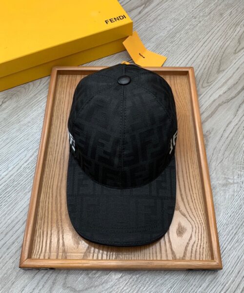 Fendi Baseball Cap Black Fendi Cap
