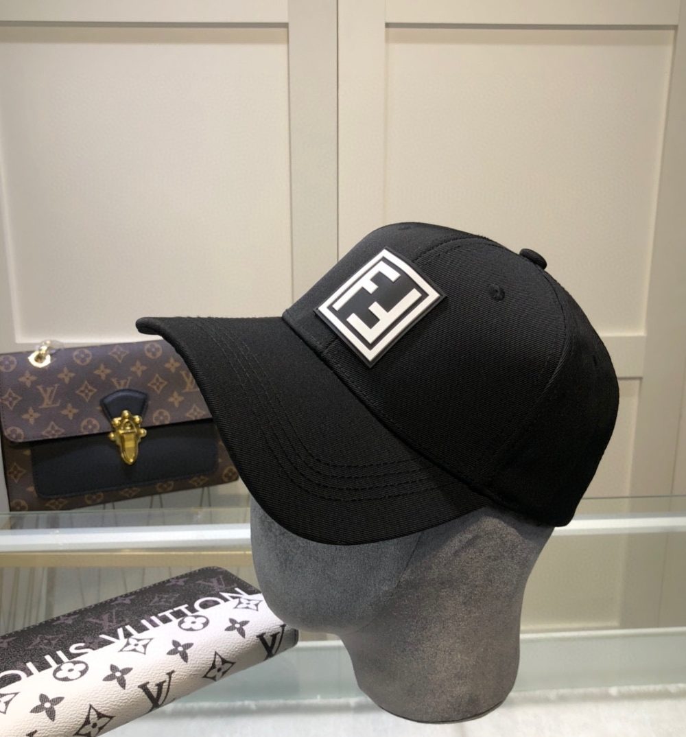 Fendi Baseball Cap Black Fendi Cap