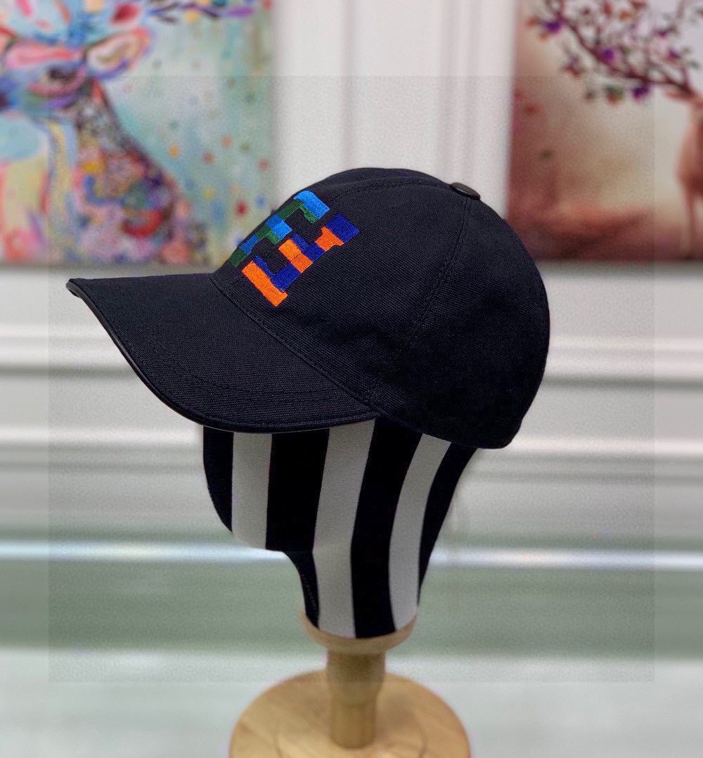 Fendi Baseball Cap Black Fendi Cap