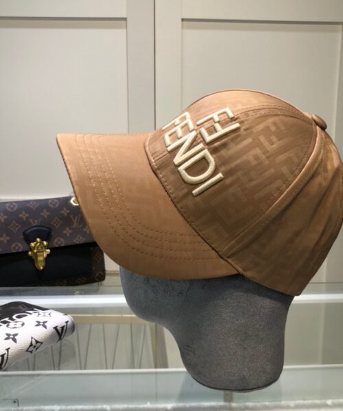 Fendi Baseball Cap Brown Fendi Cap