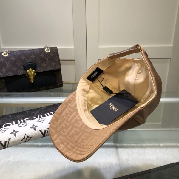 Fendi Baseball Cap Brown Fendi Cap