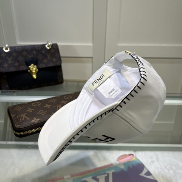 Fendi Baseball Cap White Fendi Cap