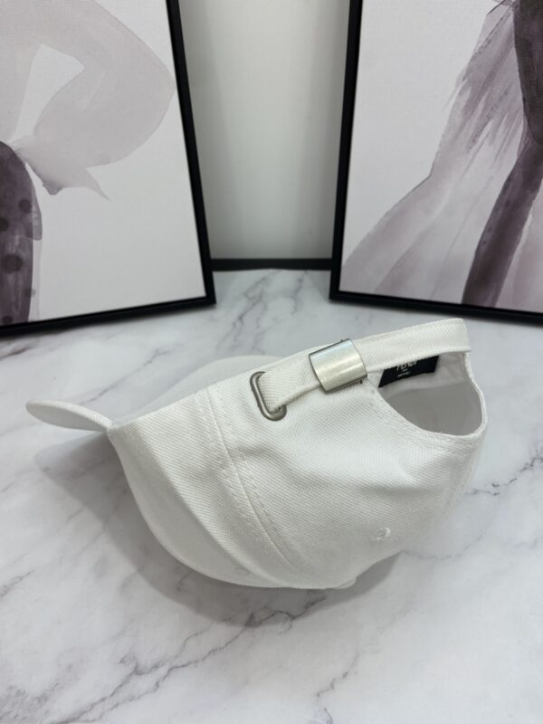 Fendi Baseball Cap White Fendi Cap
