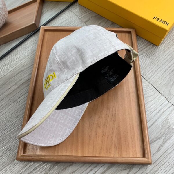 Fendi Baseball Cap White Fendi Cap