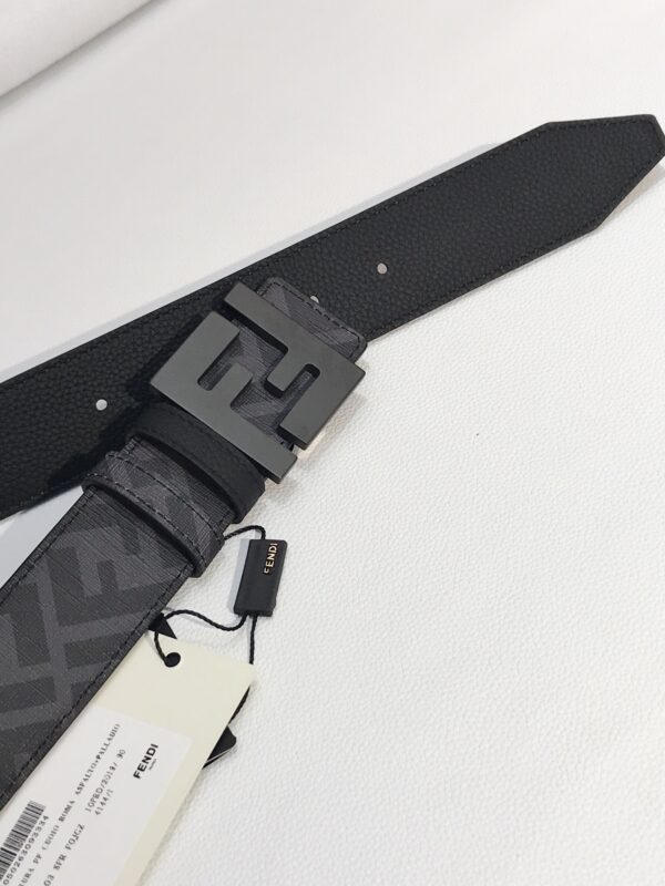 1:1 Replica Fendi Belt Black FF, Women Belt 7C0432AH8YF0QA1