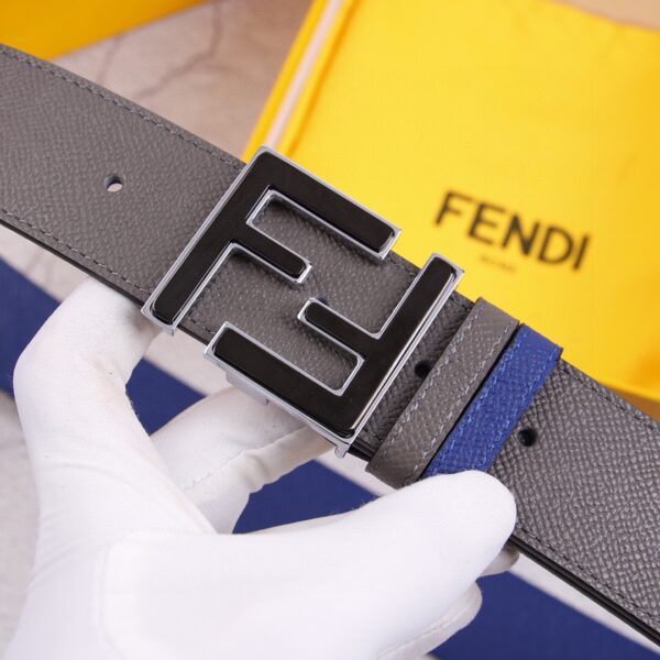 1:1 Replica Fendi Belt With Double F Buckle Black For Women, Women Belt