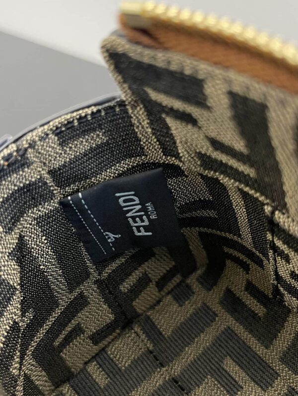 1:1 Replica Fendi By The Way Brown Mini Bag For Woman 17cm/6.5in