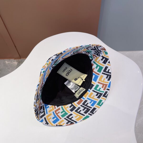 Fendi Denim Bucket Hat Multicolor Fendi Hat
