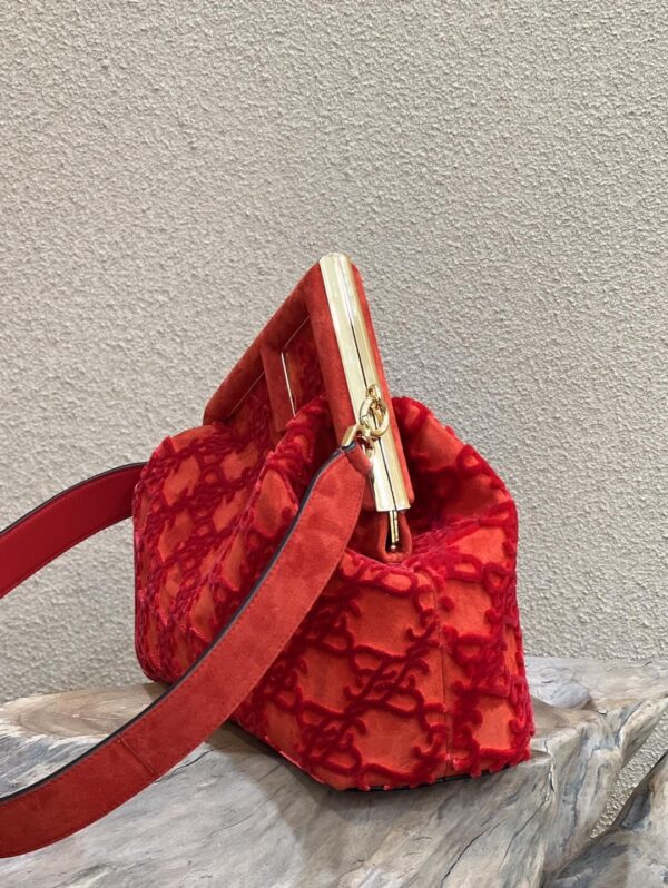 1:1 Replica Fendi First Medium Red Bag For Woman 32.5cm/13in