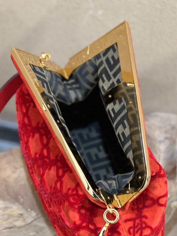 1:1 Replica Fendi First Medium Red Bag For Woman 32.5cm/13in