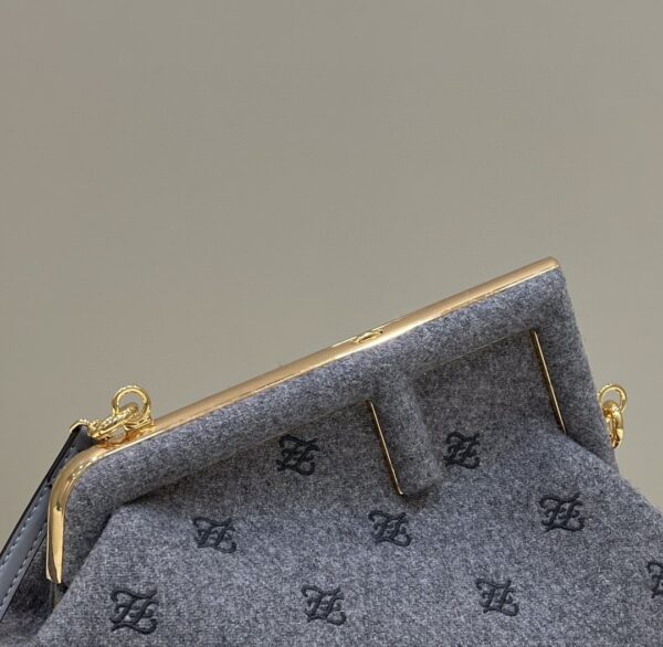 1:1 Replica Fendi First Small Blue Bag For Woman 26cm/10in