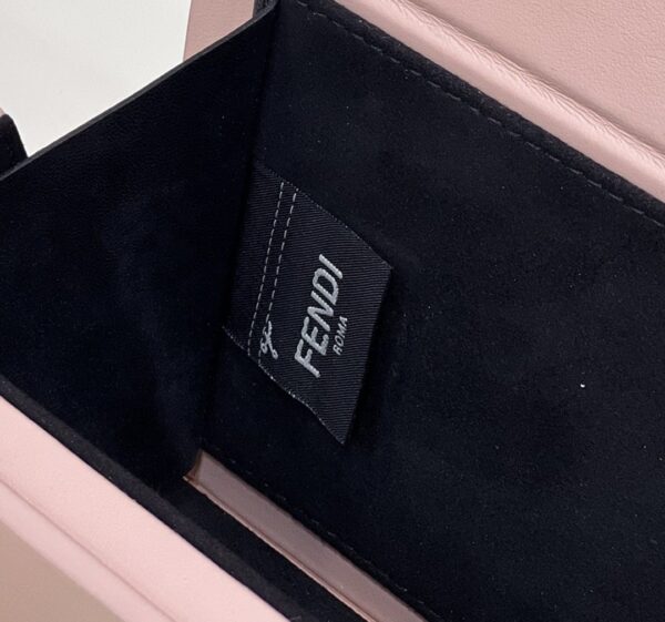 1:1 Replica Fendi Horizontal Box Pink Bag For Woman 10.5cm/4in