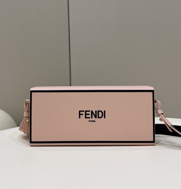 1:1 Replica Fendi Horizontal Box Pink Bag For Woman 10.5cm/4in