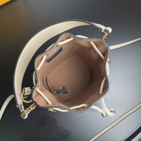 1:1 Replica Fendi Mon Tresor Beige Mini Bag For Woman 18cm/7in 8BS010A659F174X