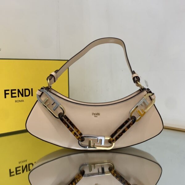 1:1 Replica Fendi O’Lock Swing Camellia Bag For Woman 32cm/12in 8BS068AHM0F1DMY
