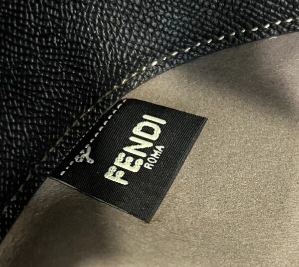 1:1 Replica Fendi Pomodorino Black Mini Bag For Woman 17cm/6.5in