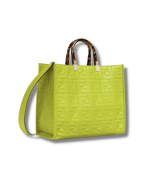 1:1 Replica Fendi Sunshine Medium Green For Women 31 cm/ 7.9 in - 8BH386AMCVF1JCP