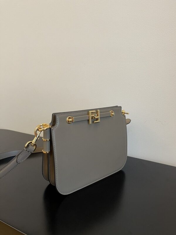 1:1 Replica Fendi Touch Gray Bag For Woman 19cm/7.5in