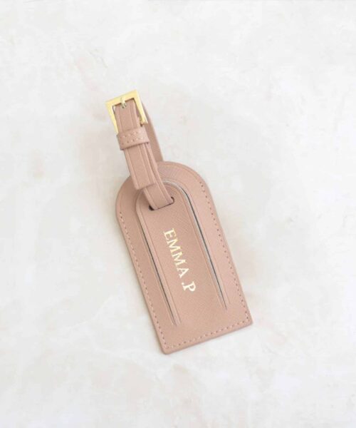 Genuine Leather Tag Custom With Your Name