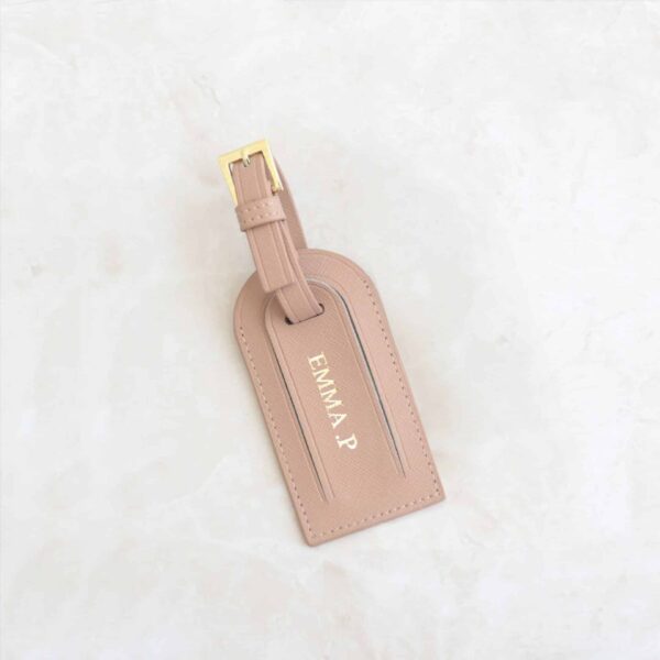 Genuine Leather Tag Custom With Your Name