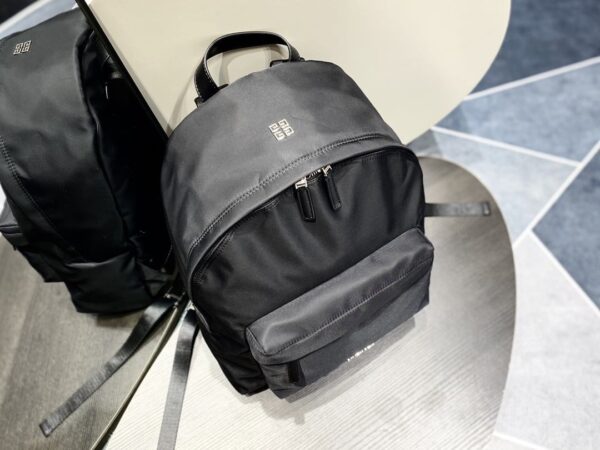 Givenchy Double U Backpack Black For Men, Men's Backpacks 16.9in/50cm GVC BK508AK154-001