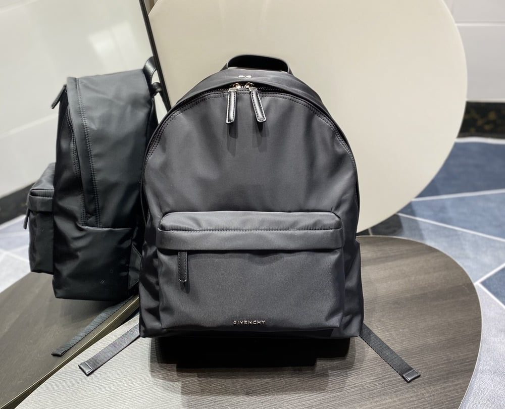 Givenchy Double U Backpack Black For Men, Men's Backpacks 16.9in/50cm GVC BK508AK154-001