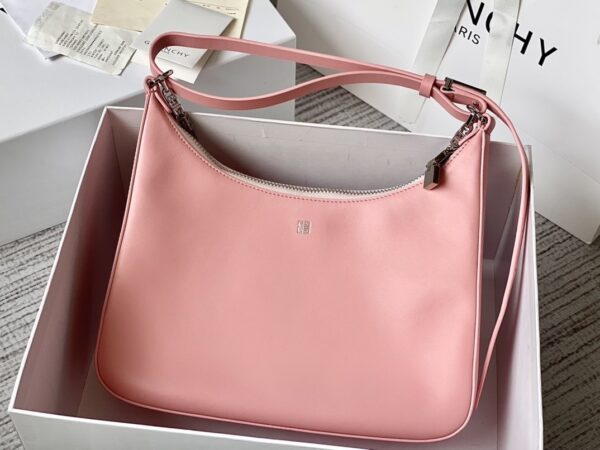 Givenchy Medium Moon Cut Out Bag Pink For Women, Women's Handbags, Shoulder Bags 11.8in/30cm GVC