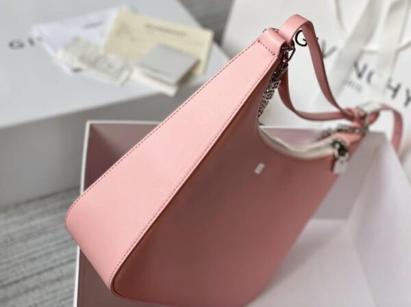 Givenchy Medium Moon Cut Out Bag Pink For Women, Women's Handbags, Shoulder Bags 11.8in/30cm GVC