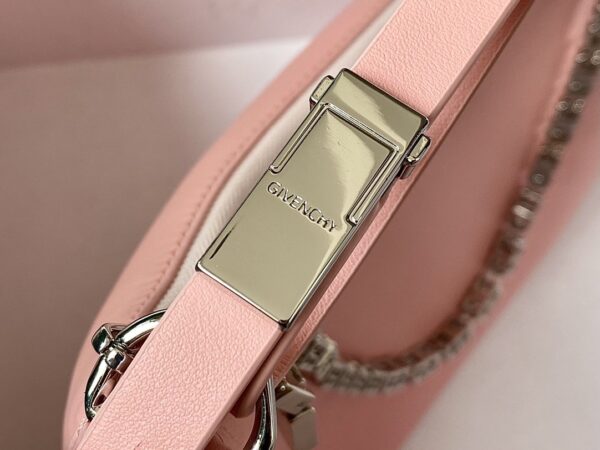 Givenchy Medium Moon Cut Out Bag Pink For Women, Women's Handbags, Shoulder Bags 11.8in/30cm GVC