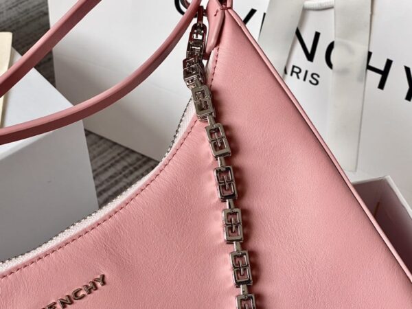 Givenchy Medium Moon Cut Out Bag Pink For Women, Women's Handbags, Shoulder Bags 11.8in/30cm GVC