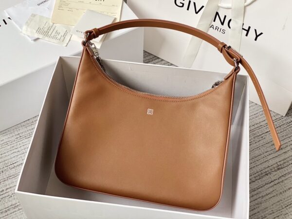 Givenchy Medium Moon Cut Out Bag Pumpkin For Women, Women's Handbags, Shoulder Bags 11.8in/30cm GVC