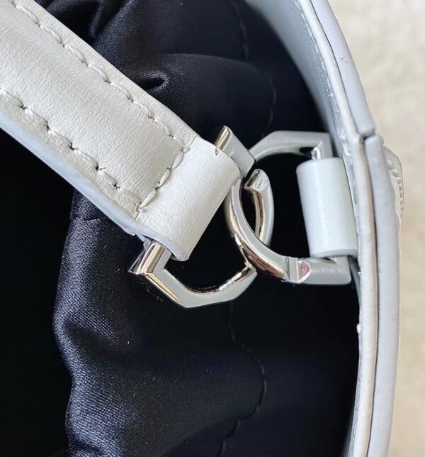 Givenchy Mini Cut Out Bucket Bag Ivory For Women, Women's Handbags, Shoulder Bags 6.3in/16cm GVC BB50NRB1GV-105