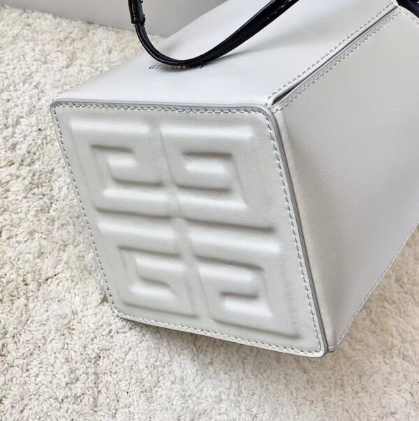 Givenchy Mini Cut Out Bucket Bag Ivory For Women, Women's Handbags, Shoulder Bags 6.3in/16cm GVC BB50NRB1GV-105