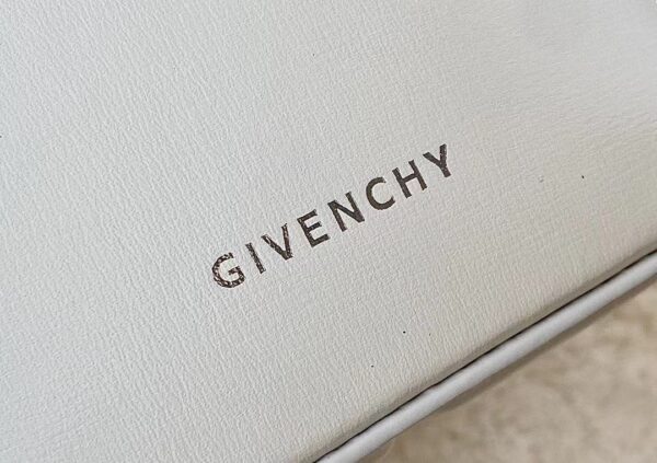 Givenchy Mini Cut Out Bucket Bag Ivory For Women, Women's Handbags, Shoulder Bags 6.3in/16cm GVC BB50NRB1GV-105