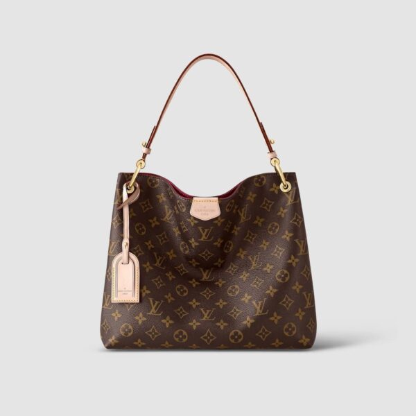 1:1 Replica Louis Vuitton LV Graceful PM Monogram Canvas Exclusive Bag For Women M43700 - 13.8in/ 35cm