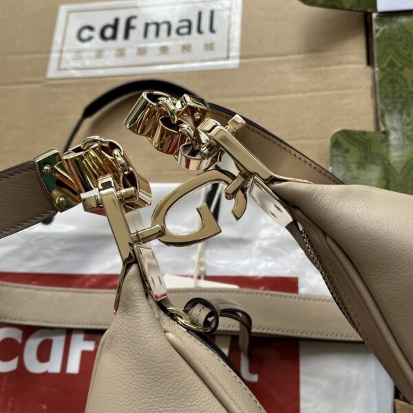 1:1 Replica Gucci Atache Large Shoulder Bag Beige For Women, Women's Bags 13.8in/35cm GG ‎‎
