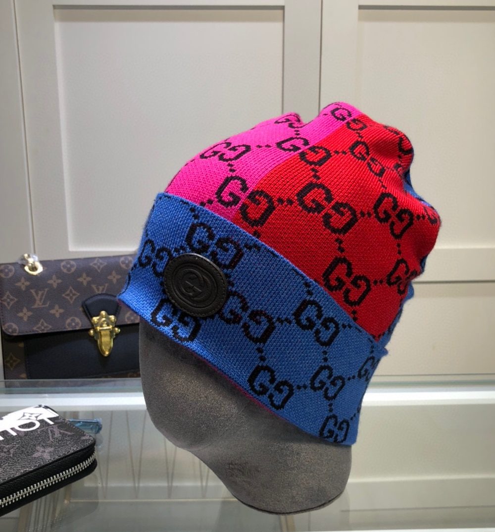 Gucci Beanie Cashmere In Multiple Color
